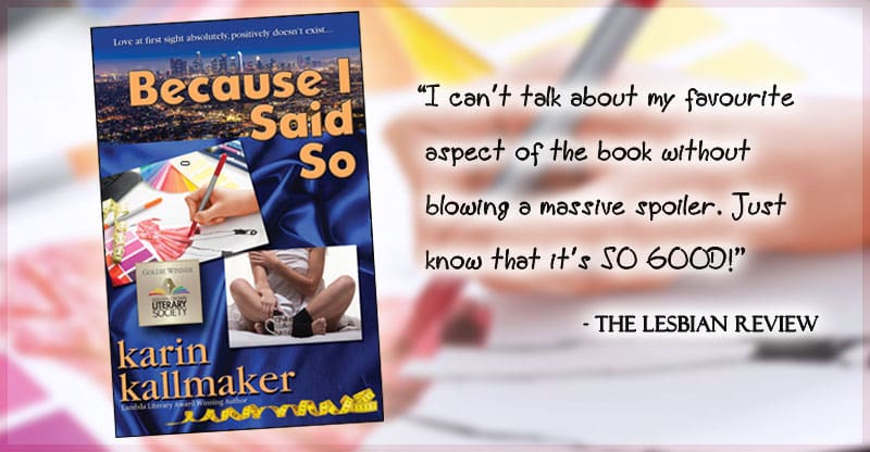 because I said so good romance with great characters review