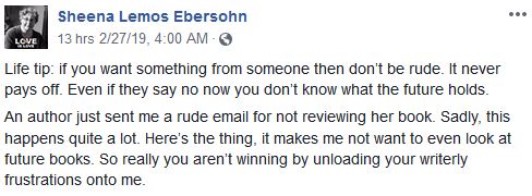 Owner of The Lesbian Review advises don't be rude