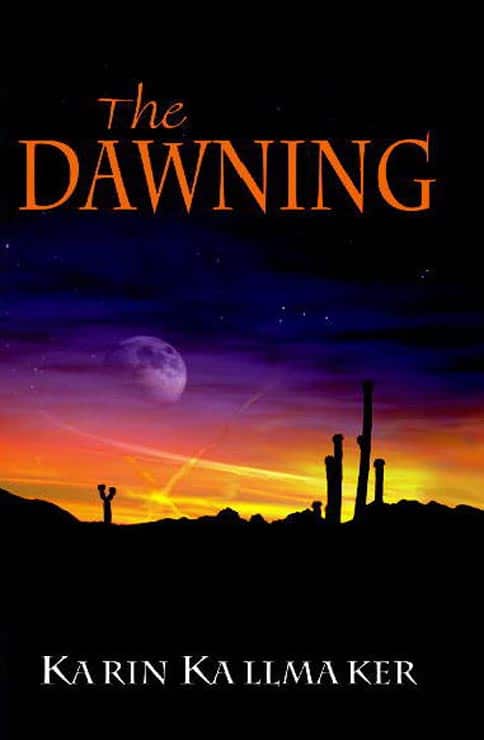 book cover dawning science fiction